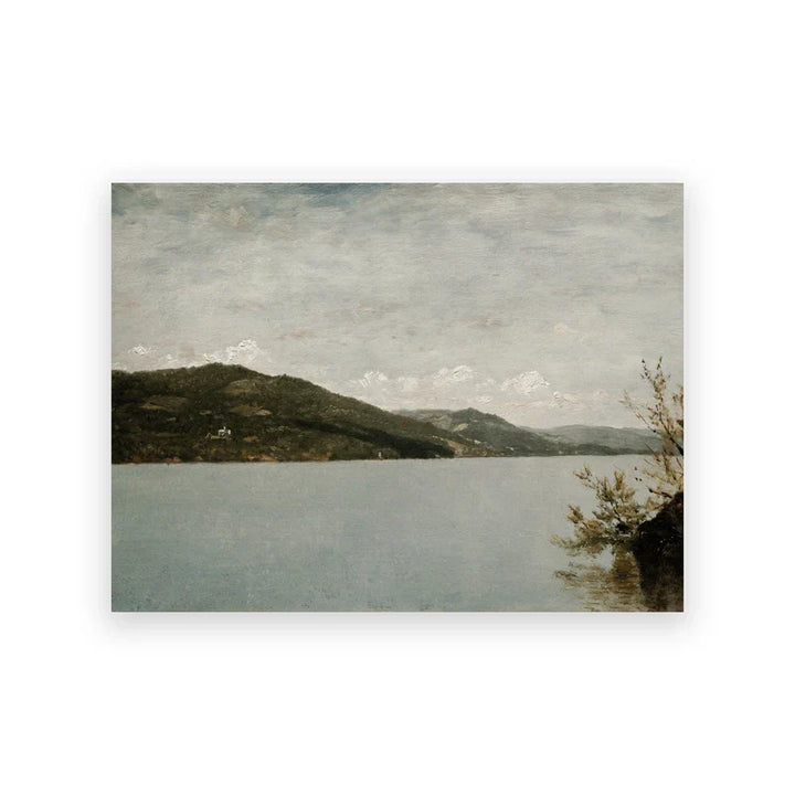 Rustic Vintage Landscape Oil Painting Mountain Forest Wall Art Fine Art Canvas Prints Gallery Wall Pictures For Living Room Dining Room Art Decoration | Skanto