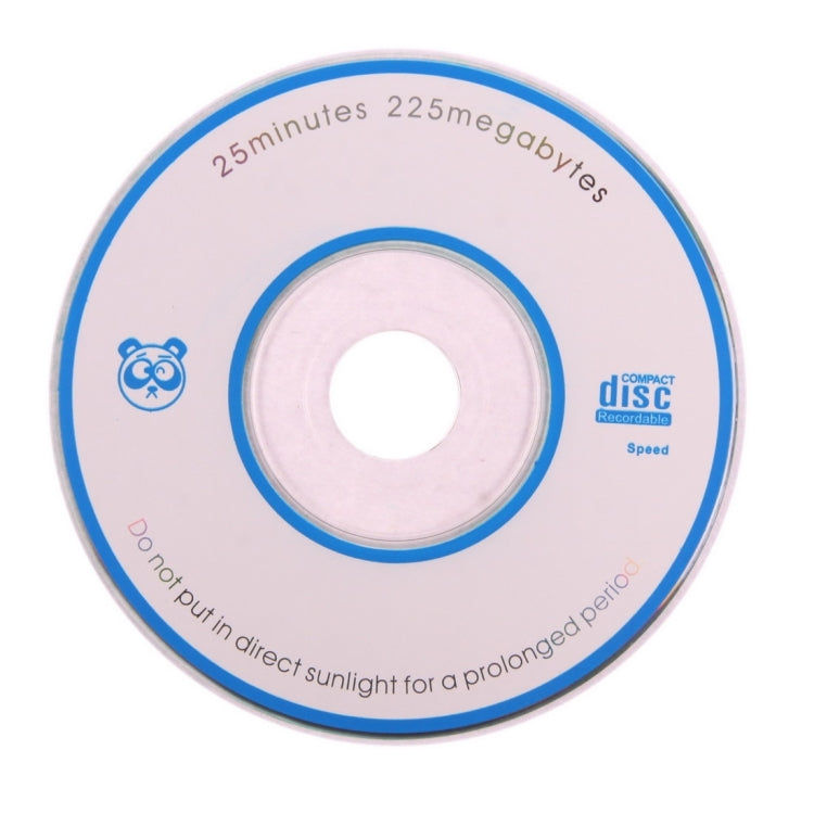 Skanto | 8cm blank mini CD-R, 225MB/25min, 100 stykker i en pakke, prisen gjelder for 100 stykker