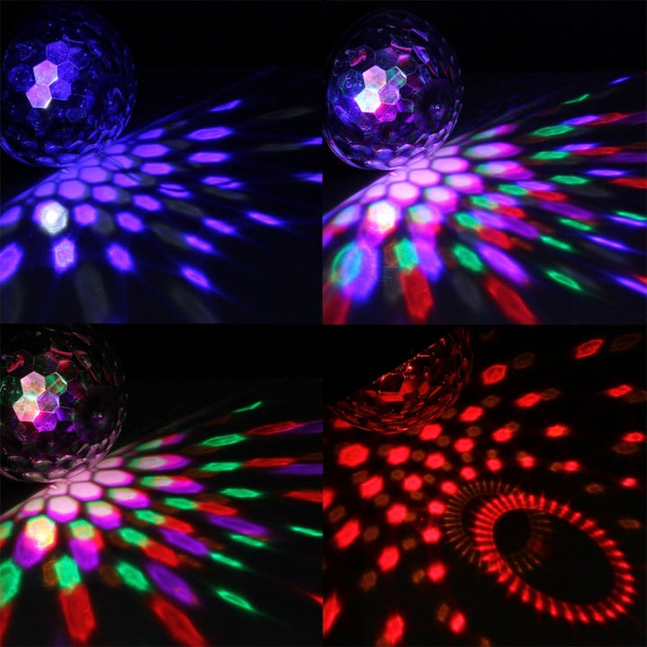 Skanto | Digital LED RGB Krystall Magisk Ball Scene Effekt Lys, DMX Fest Disco DJ Bar Farget Mønster Belysning