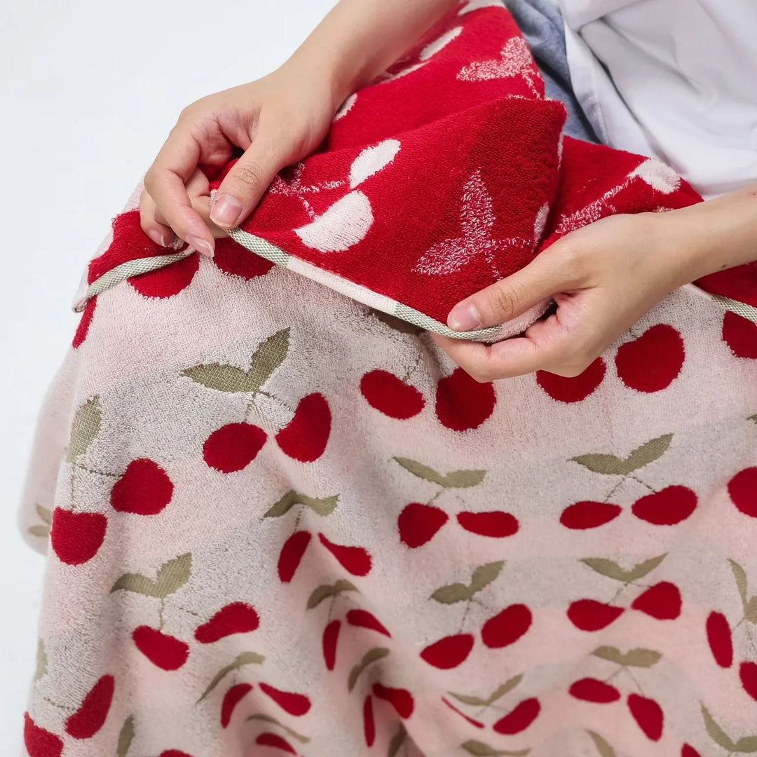 Cherry Cotton Håndkle | Skanto