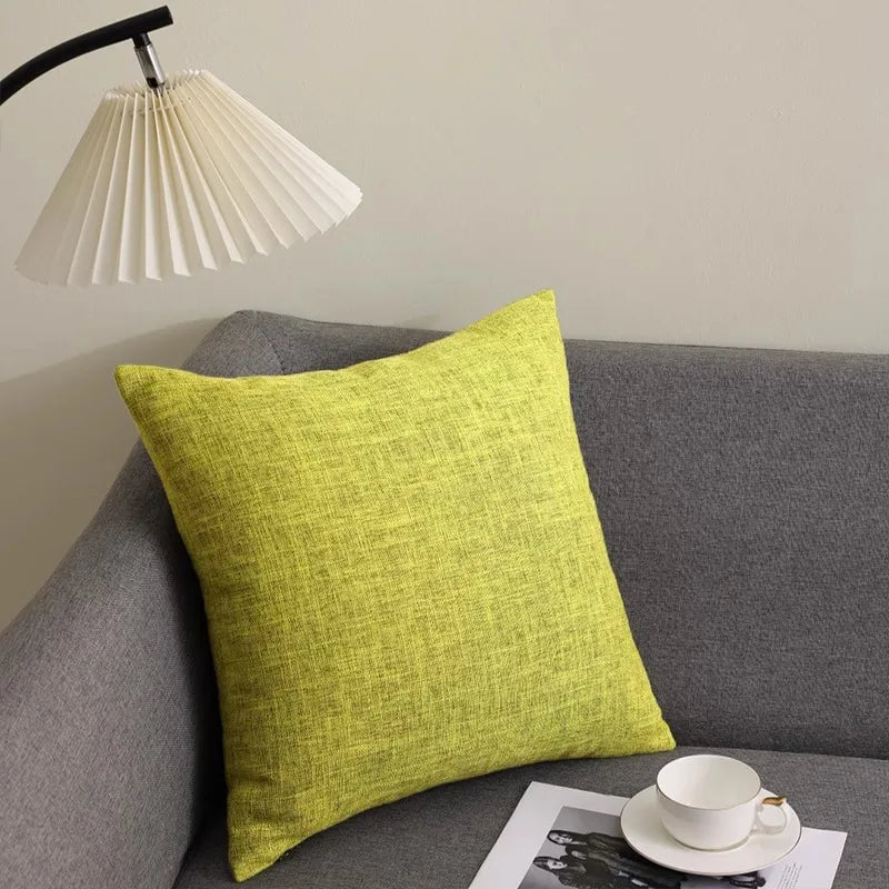 Skanto | Bomull Leire Putekcase for Dekorative Sofa- og Stolputeder
