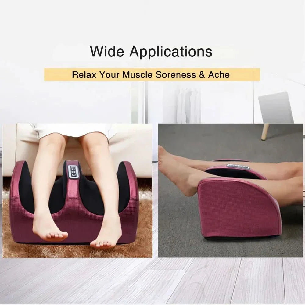 Skanto | Luksus Shiatsu fotmassager med varmefunksjon | 12 3D massasje baller & timer