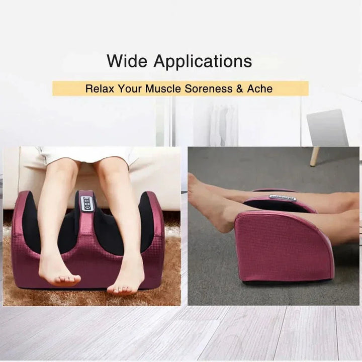 Skanto | Luksus Shiatsu fotmassager med varmefunksjon | 12 3D massasje baller & timer