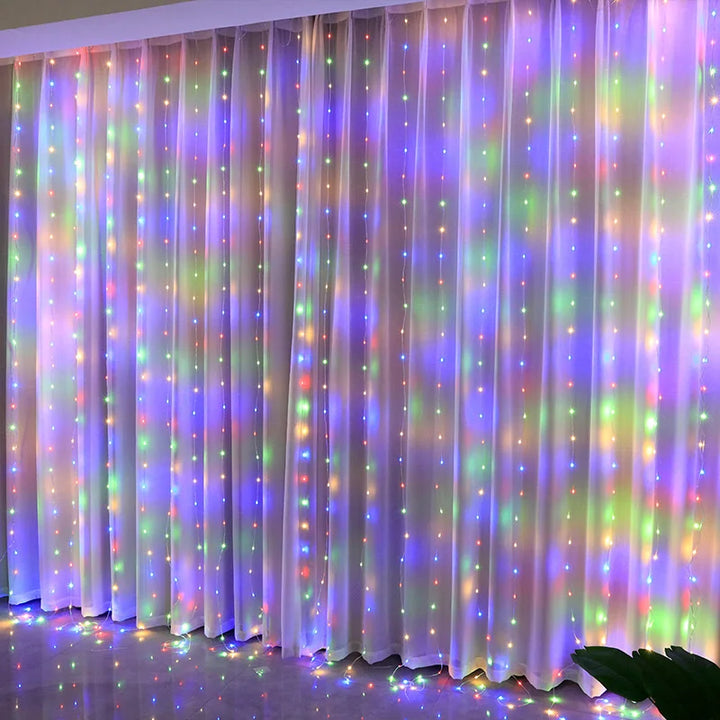 LED gardinlys – USB-kontrollerte lyslenker for vindu- og romdekorasjon | Skanto