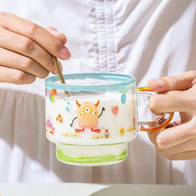 Regnbuemonster Kaffe kopp