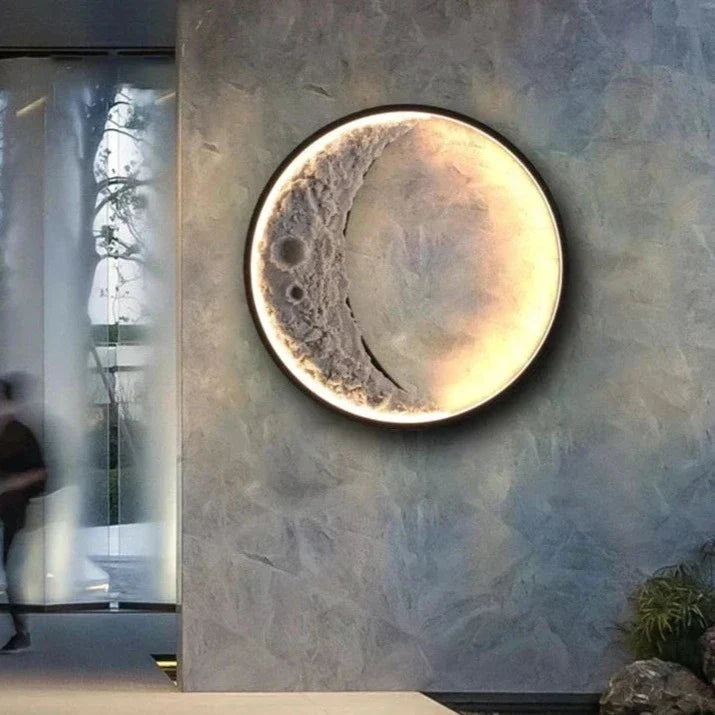 Crescent Moon Vegglampe Skanto