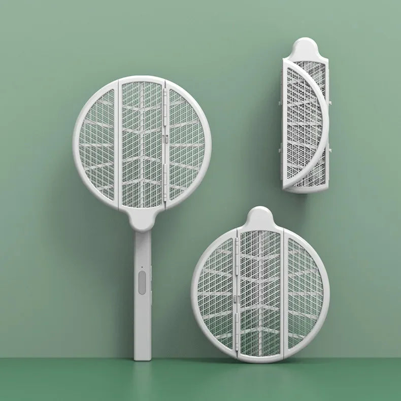 Foldbar Automatisk Lampe Mygg Zapper Racket | Skanto