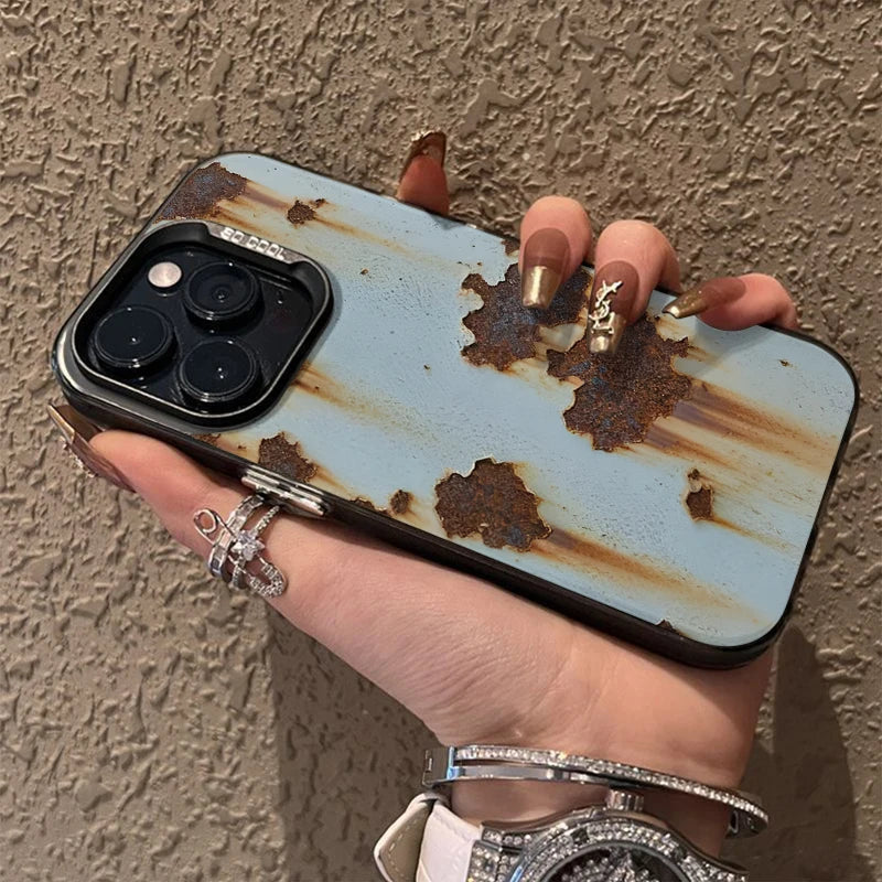 Skanto | Industriell Rust Finish Støtsikker iPhone Deksel