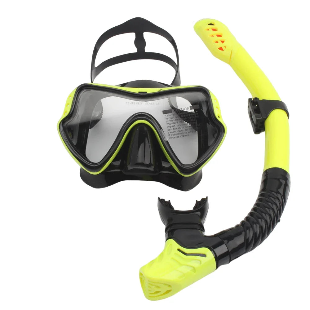 Norvo | Voksen Unisex Snorkling Dykkermaske Sett med Briller