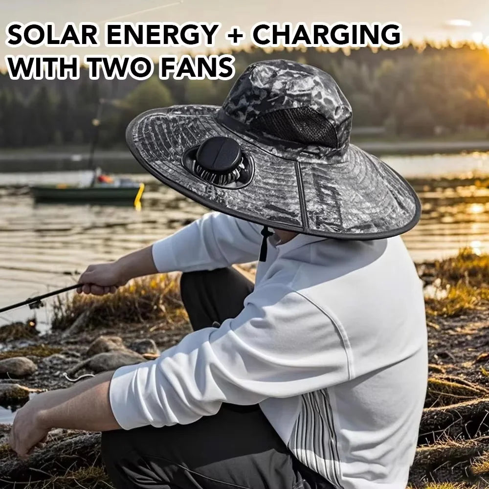Solar Fan Bucket Hat | Skanto