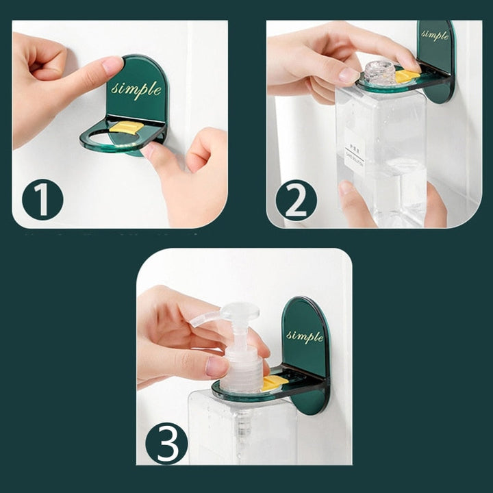 Minimal selvklebende badeflaskeholder