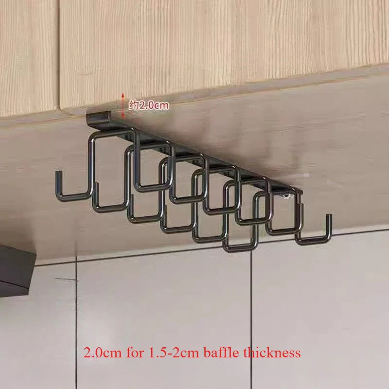 Norvo | Ferrosa Jernkroker for Kjøkkenskap | Vegghylle & Krok for Jakker | Plassbesparende & Lastbærende