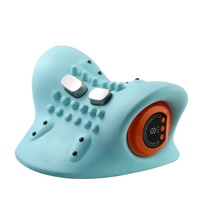 Skanto | Elektrisk Cervikal Massager – Smart Nakke Smerte Lindring med Varme & Puls Terapi