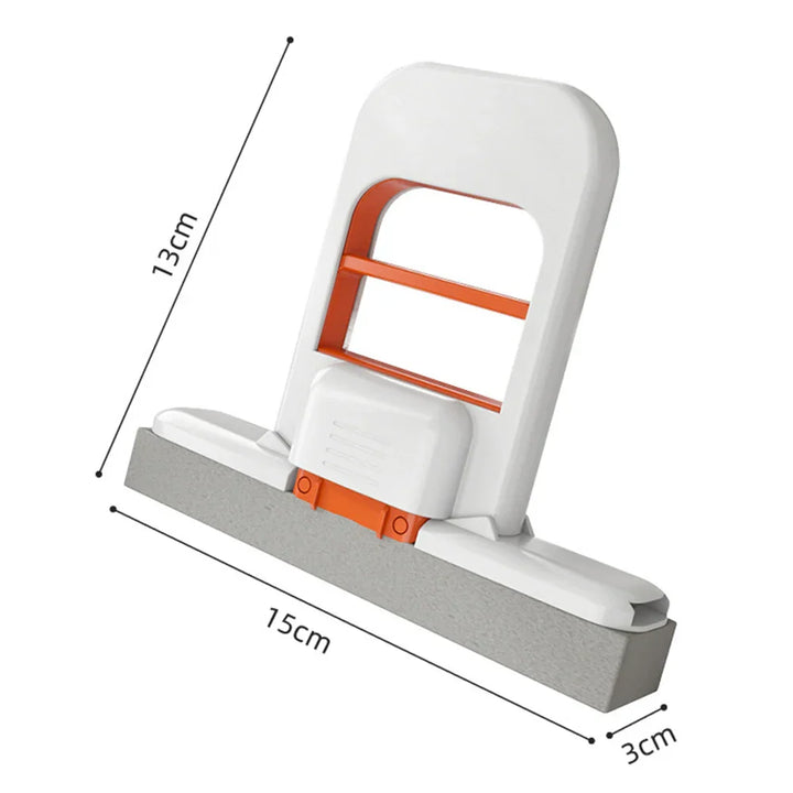Scratch-Safe Kompakt Dual Tekstur Svamp Moppe | Skanto