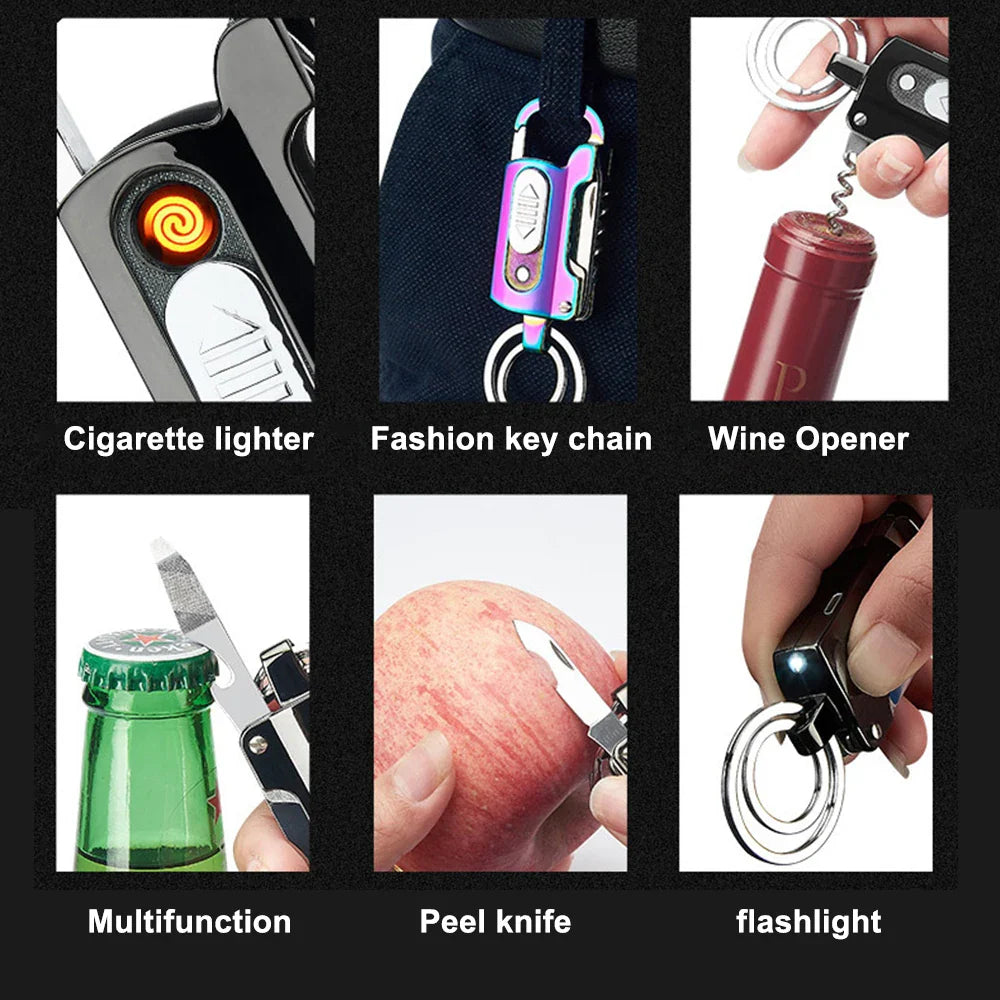 Skanto | Multifunksjonell nøkkelring lighter