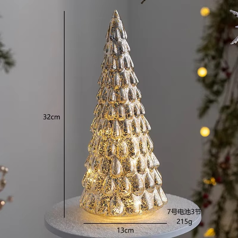 Skanto | Juletid LED Frostet Glass Trelampe