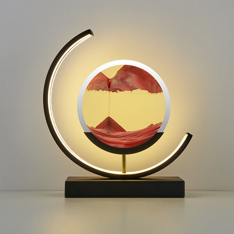 Skanto | 3D Sand Shell Table Lamp - Abyss