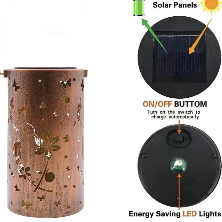 Solar Kolibri Hule Lantern Lys