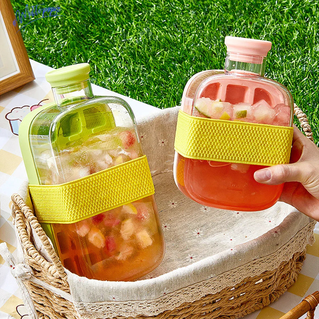 One Touch Ice Maker Beverage Bottle | Skanto