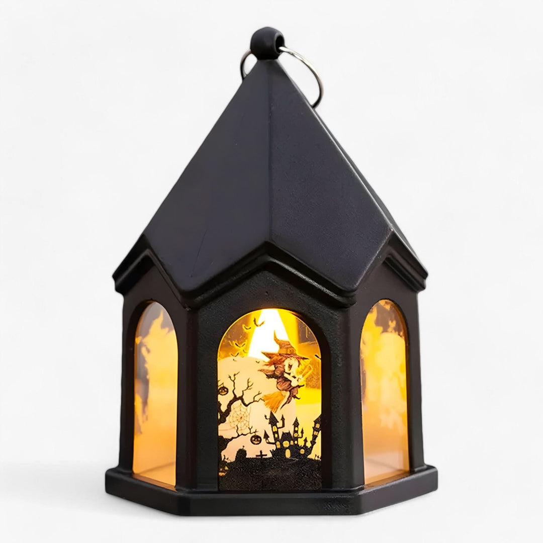 Skanto | Diana | Halloween Gresskar Lanterne - Koselig Lys for Spooky Dekorasjon