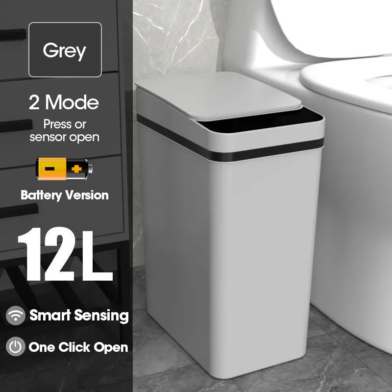 Vanntett Smart Wave Sensor Automatisk Søppelbøtte | Skanto