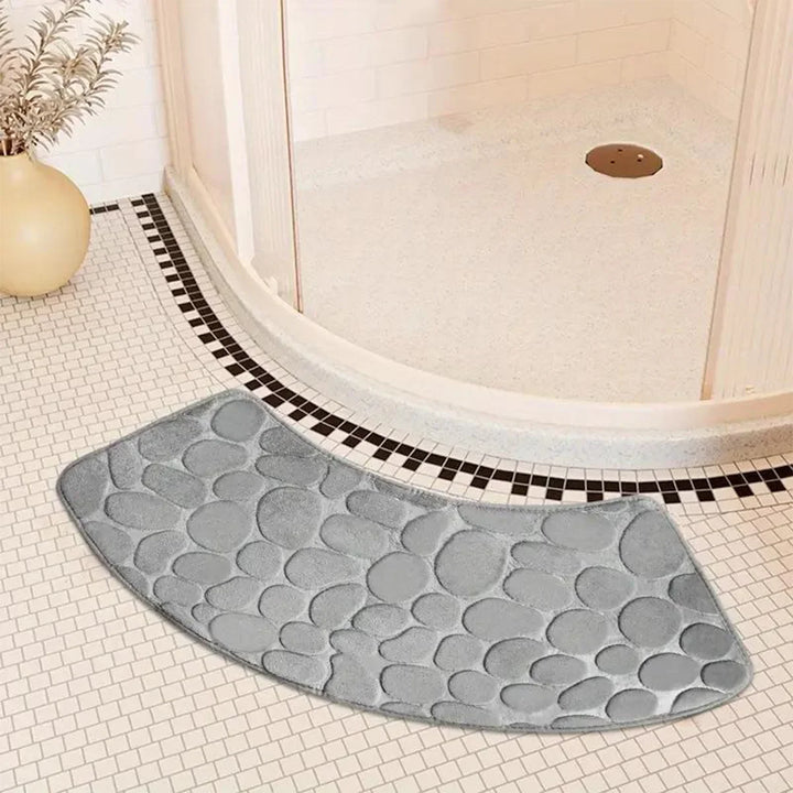 Skanto | Buet Tykk Non-slip Badematte for Dusj og Toalettgulv