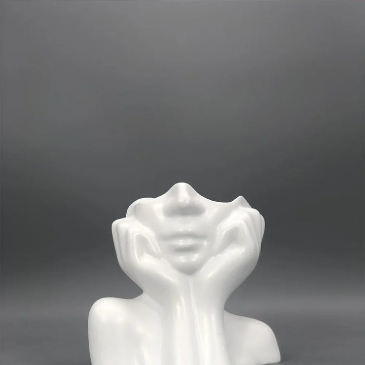 Skanto | Cheerful Lucky Flower Pot Sculpture