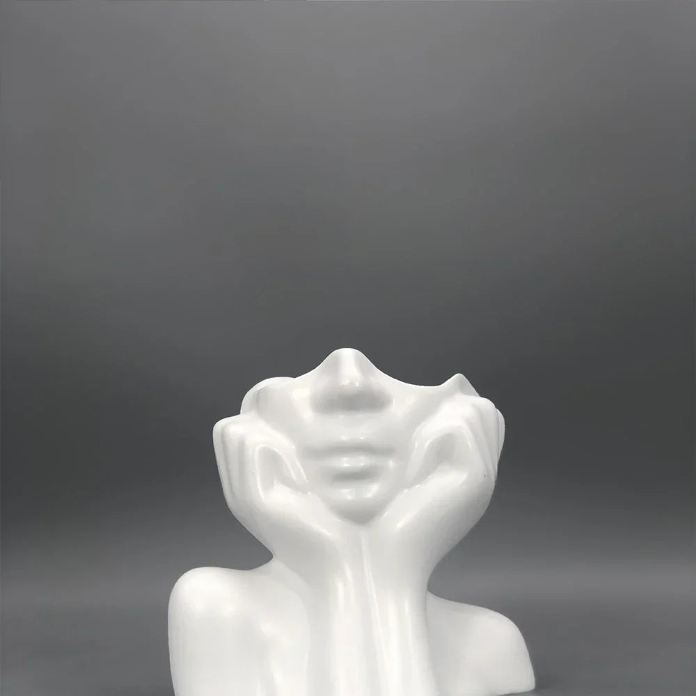 Gledelig Lucky Flower Pot Skulptur | Skanto