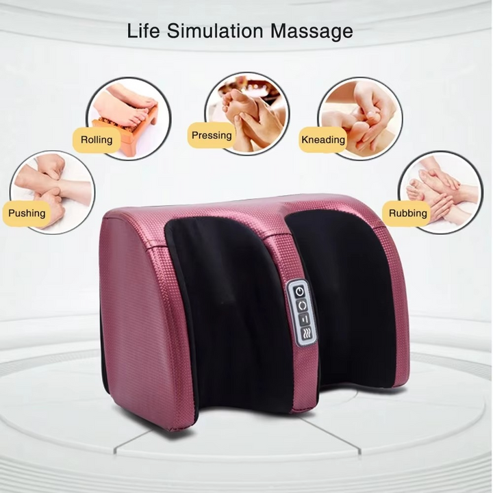 Skanto | Avansert Shiatsu Fotmassasjermaskin med Varmebehandling og Dyp Knaing