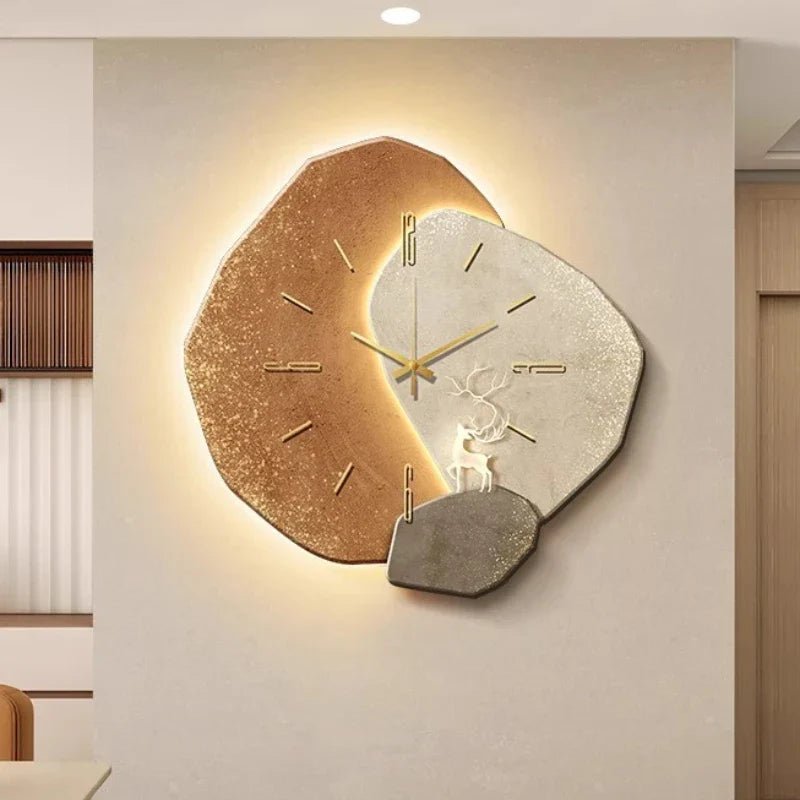 Skanto | Minimalistisk Veggklokke i Skandinavisk Design - NordiqTime