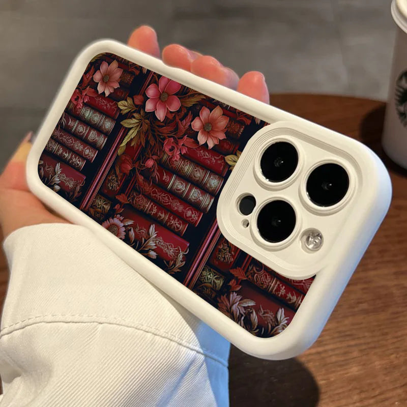 Skanto | Sjokkbestandig Bokhylle iPhone-deksel