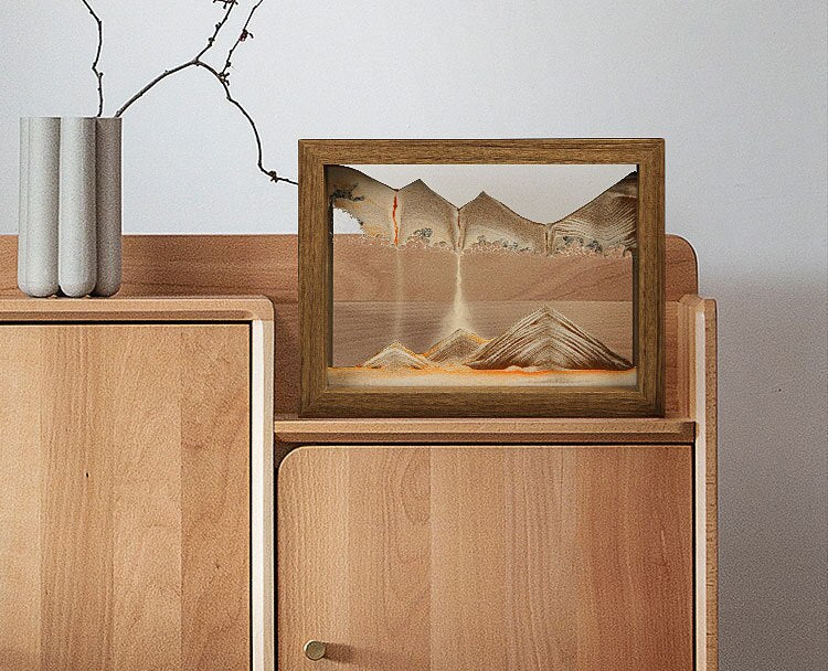 Skanto | 3D Ørkenånd Sandkunst Hjemmedekor
