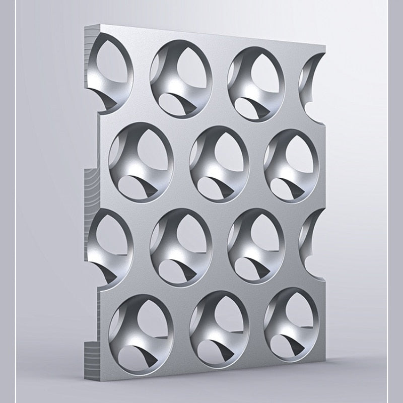 Skanto | Metal Vent Premium Aluminiumlegering iPhone-deksel