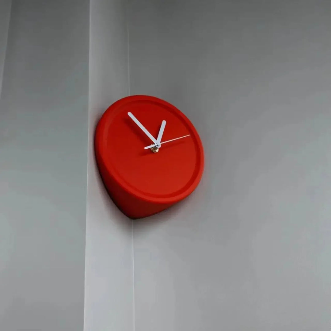 SilentCorner Klokke - Stilig Stille Veggklokke uten Boring Skanto
