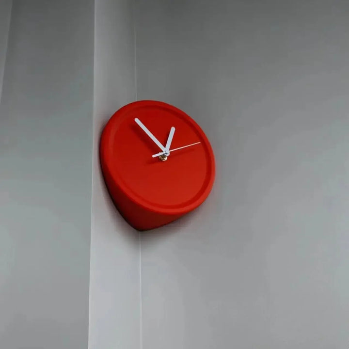 SilentCorner Klokke - Stilig Stille Veggklokke uten Boring Skanto