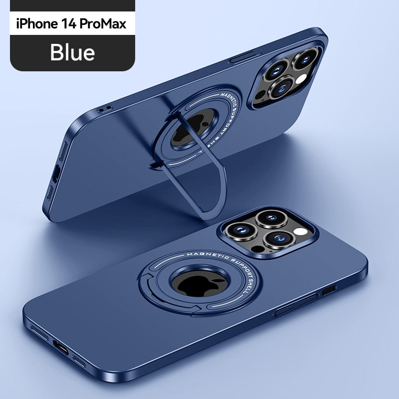 Skanto | MagSafe-kompatibel magnetisk Ring-telefondeksel-stativ
