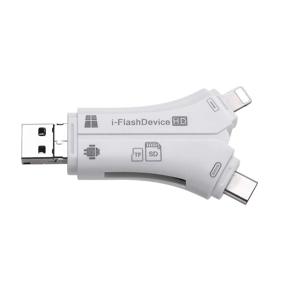 Skanto | 4 I 1 Flash Drive Kortleser