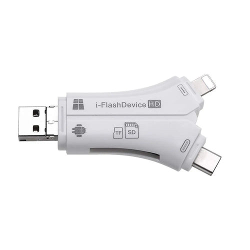 Skanto | 4 I 1 Flash Drive Kortleser
