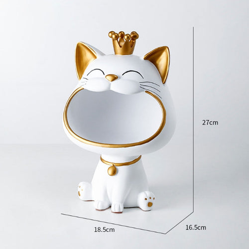 Skanto | Fortune Kitty Statue Hjemme Oppbevaringsboks