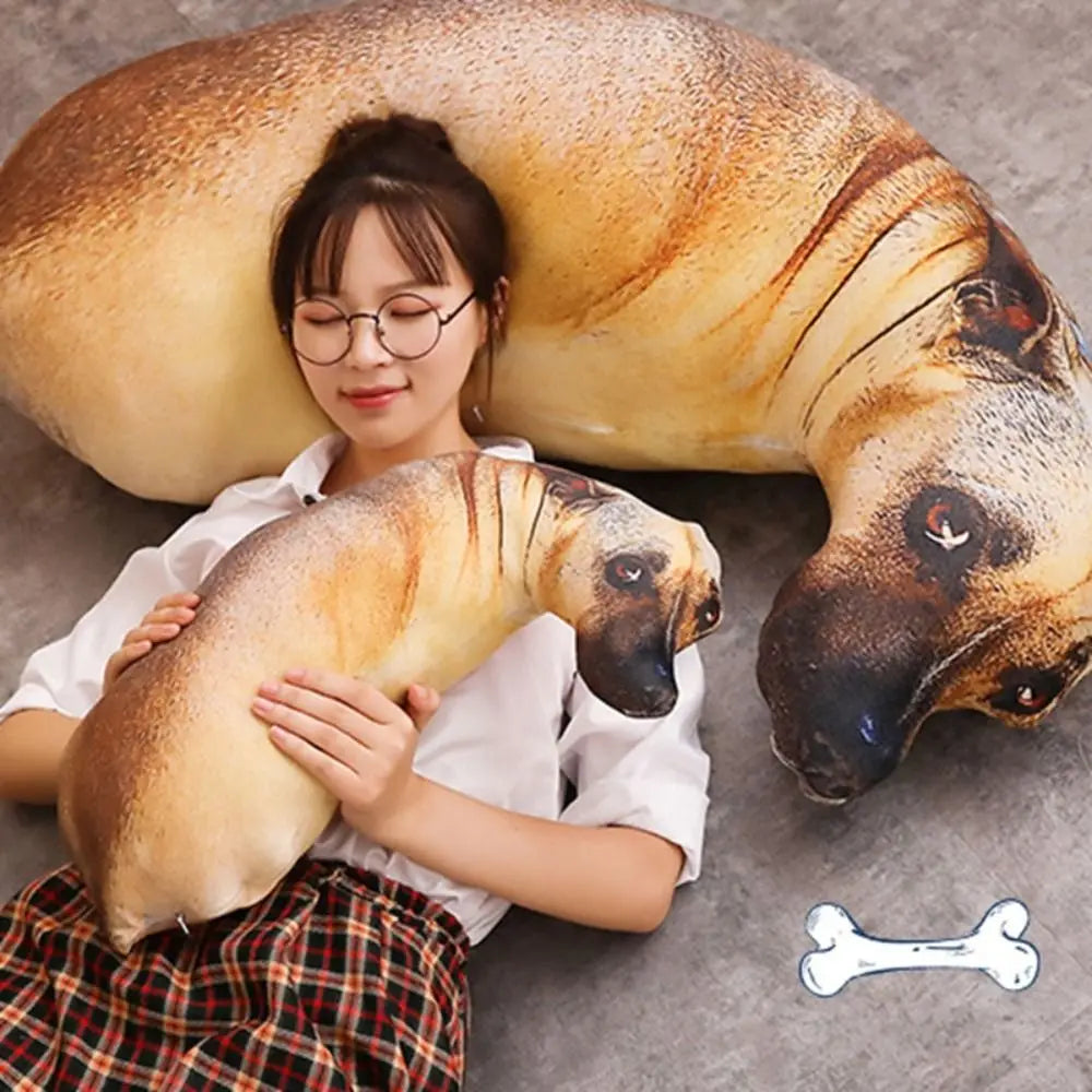 Skanto | Realistiske Hundemyke Hund Plush Puter