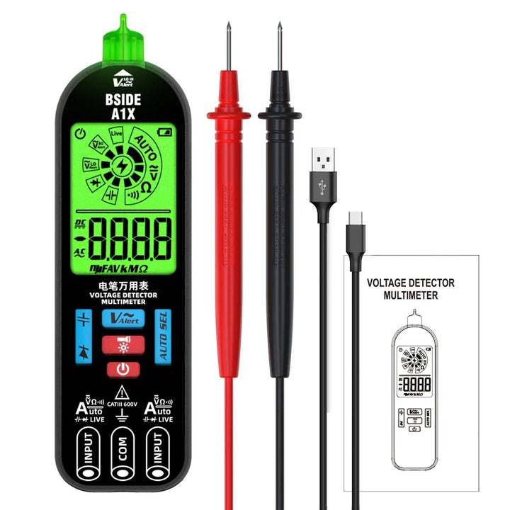 Skanto | Profesjonell Digital Elektrisk Multimeter