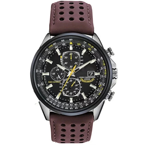 Skanto | Herre's Rustfritt Stål Chronograph Klokke med Kalender