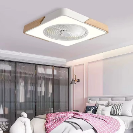 Skanto | Ultra-Tynn Nordisk-Inspirert Firkantet Takvifte Lampe