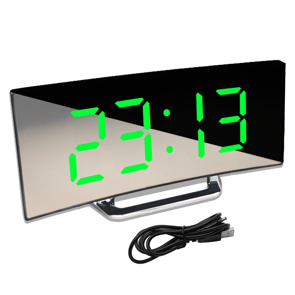 Vekkeklokke med LED-skjerm | Skanto