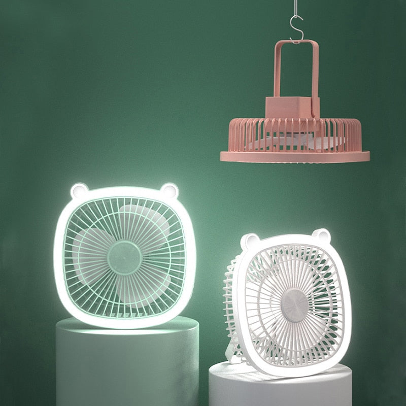 Kompakt Enkel Mini Nattlampe USB Luftkjøler | Skanto