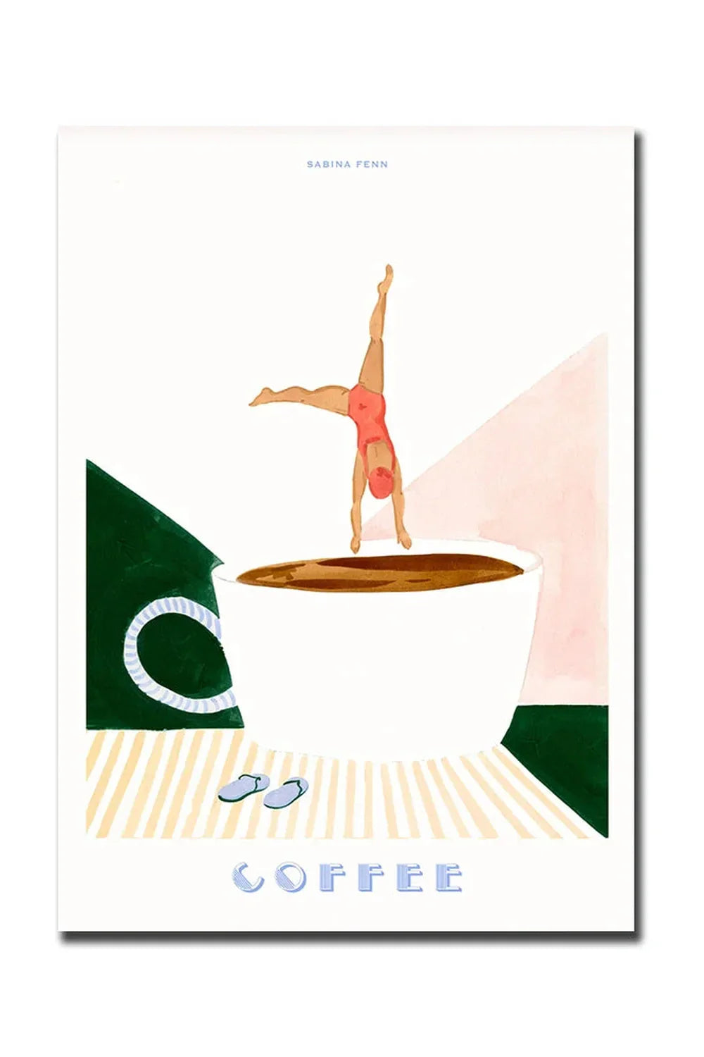 Skanto | God Morgen Kaffe Lerret Plakat