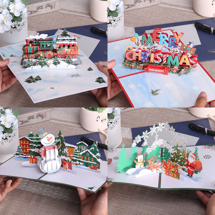 Skanto | 3D Pop-Up Glade Julegavekort
