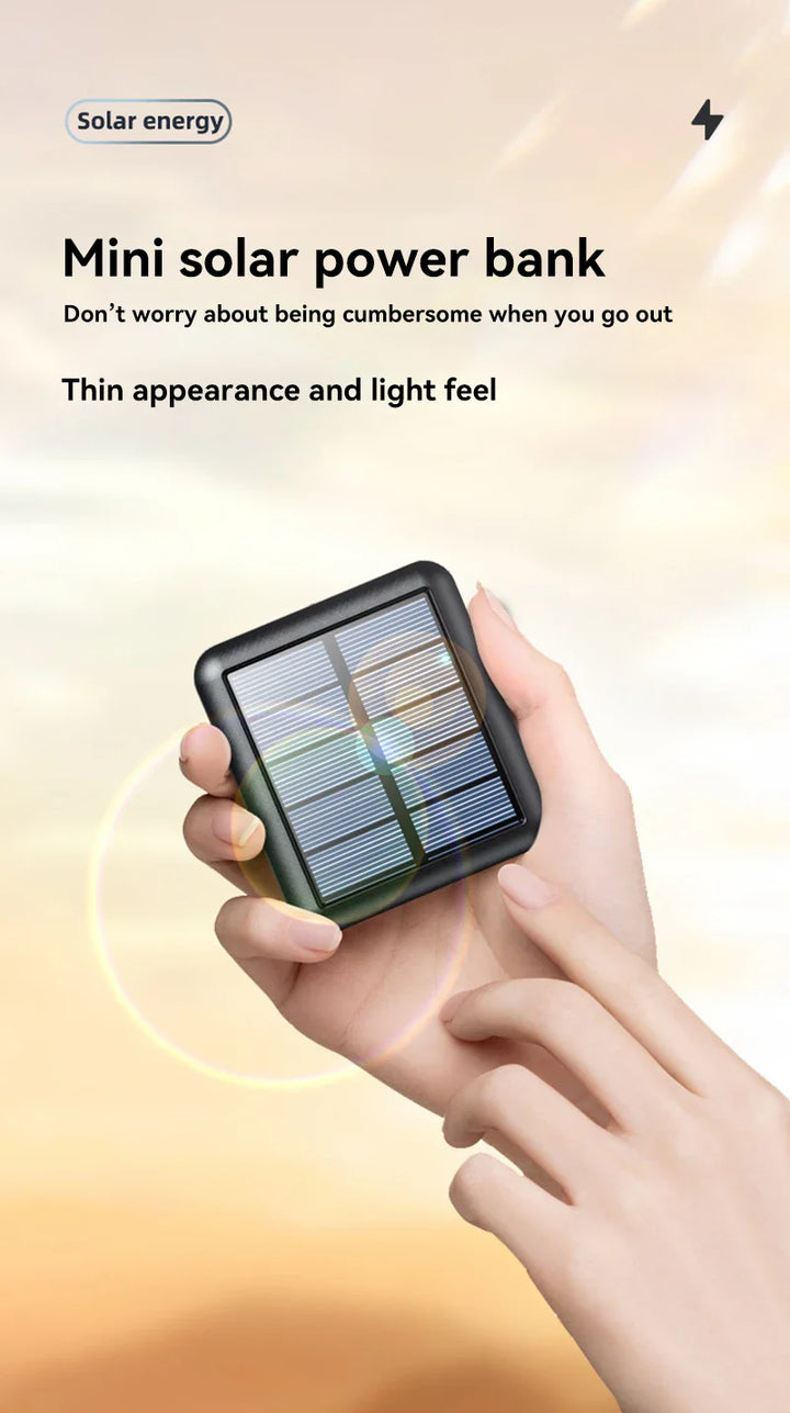 Skanto | 4 i 1 Solenergi-ladende Power Bank