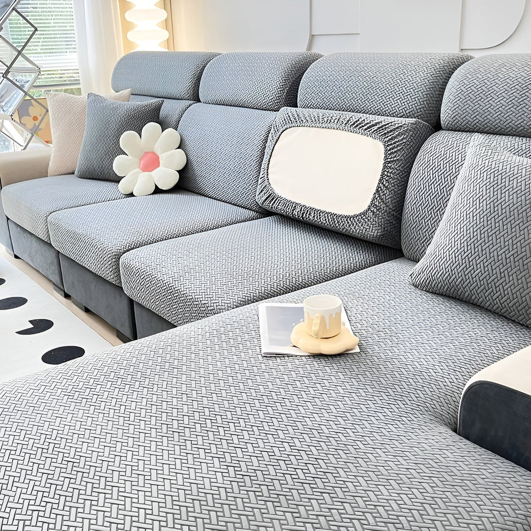 Elastisk sofatrekk – vannavvisende og med perfekt passform | Beskyttende trekk laget av elastisk stoff
