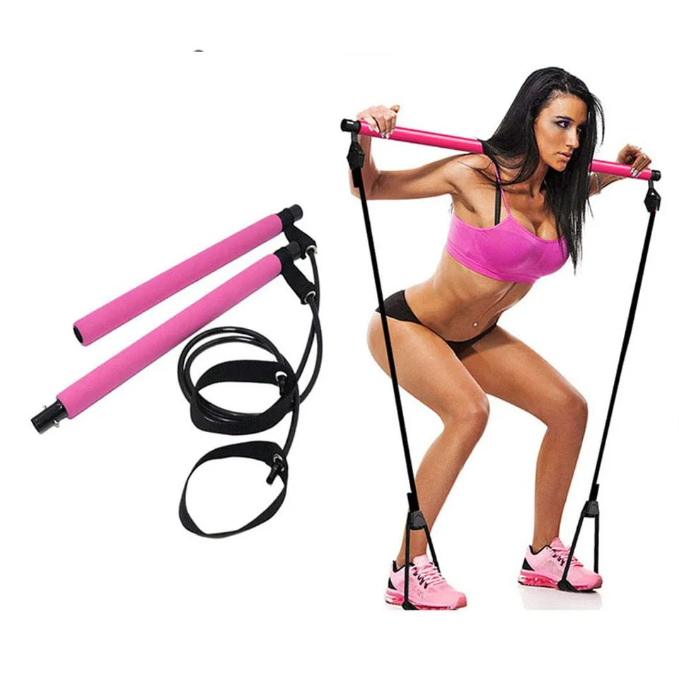 Skanto | Multifunksjonell Elastisk Pilatesstang